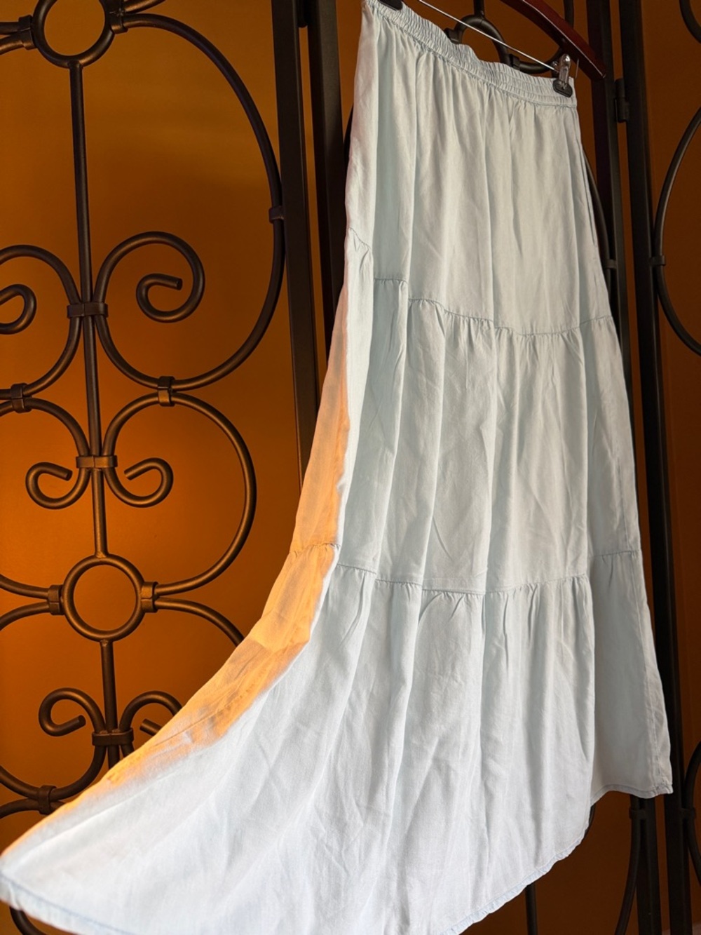 ELAN Tier Skirt Malu Maxi Tier Skirt - Picture 3 of 10